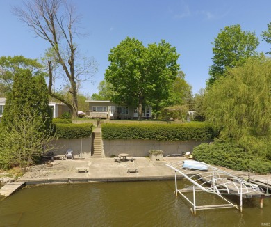 Located on the Popular Keans Bay of Lake Shafer! - Lake Home For Sale in Monticello, Indiana