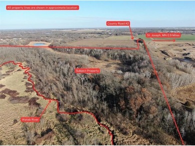 Lake Acreage For Sale in Saint Joseph Twp, Minnesota