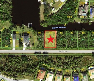 Port Charlotte Waterway Lakes Area Lot For Sale in Port Charlotte Florida