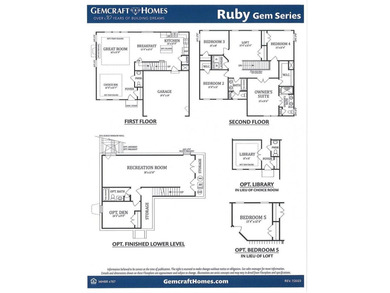 Ruby A Elevation offered by Gemcraft Homes. Two -Story - photo 30