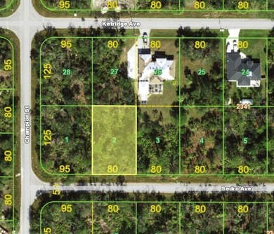 Port Charlotte Waterway Area Lot For Sale in Port Charlotte Florida