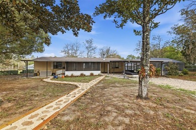 Set on just over half an acre, this 1989 double-wide mobile home - photo 1