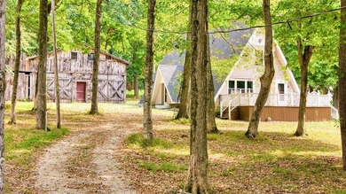 This breath taking property is secluded and park like, with - photo 30