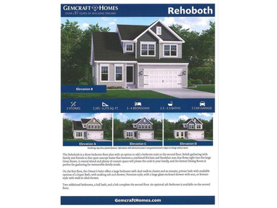 Gemcraft Homes New Construction offering The Rehoboth, a - photo 32