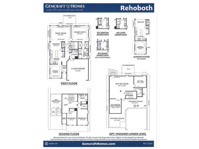 Gemcraft Homes New Construction offering The Rehoboth, a - photo 33