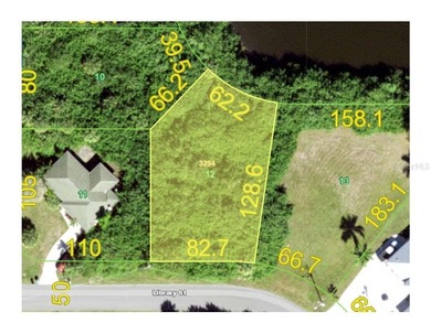 Port Charlotte Waterway Lakes Area Lot For Sale in Port Charlotte Florida
