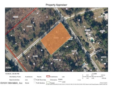 Lake Lot Off Market in Crescent City, Florida