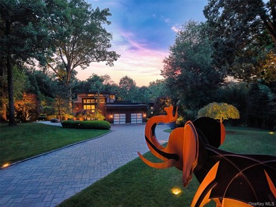 KoiHaus, a mid-century modern home on 3.16 acres, tucked away on - photo 1