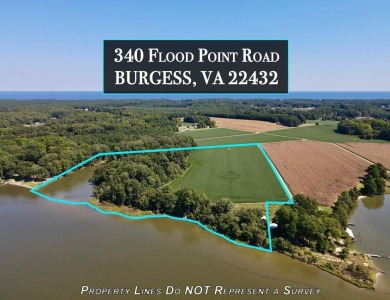 Little Wicomico River Lot For Sale in Burgess Virginia