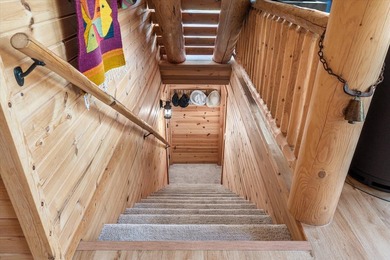 This custom log home was professionally designed and built in - photo 22