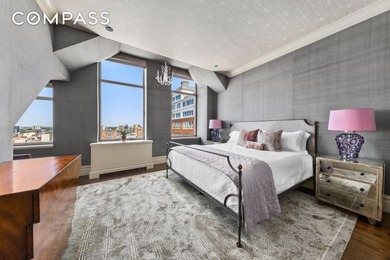 This duplex penthouse residence feels like a townhouse in the - photo 11
