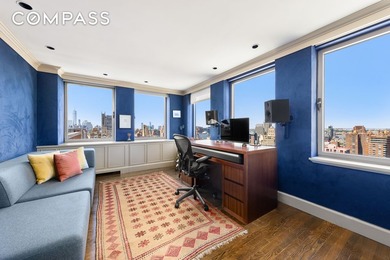 This duplex penthouse residence feels like a townhouse in the - photo 13
