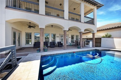 Stunning Rare Island Oasis! The large foyer with Cantera columns