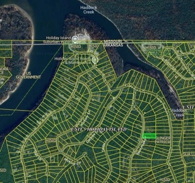 Lake Lot For Sale in Holiday Island, Arkansas