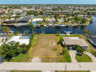 Caloosahatchee River Lot Sale Pending in Cape Coral Florida