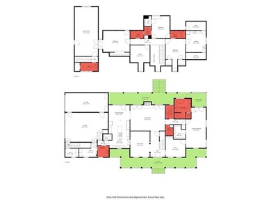 Private gated entrance, 4 sprawling acres, and 108 feet of lake - photo 36