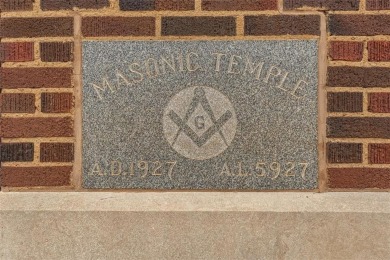Beautiful, historic Masonic Temple Lodge building in downtown