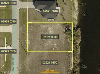 Cape Coral Lakes Area Lot For Sale in Cape Coral Florida