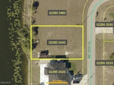 Cape Coral Lakes Area Lot For Sale in Cape Coral Florida
