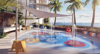 This brand-new 5-bedroom, 6.5-bath bayfront residence at UNA