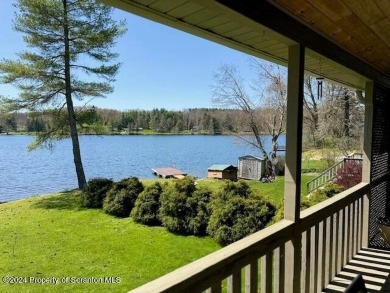 Lakeside Pond Home For Sale in Hop Bottom Pennsylvania