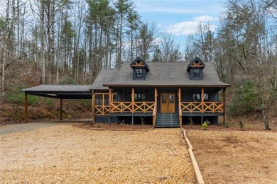 Lake Home For Sale in Ellijay, Georgia