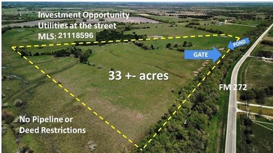 Lake Acreage For Sale in Celeste, Texas