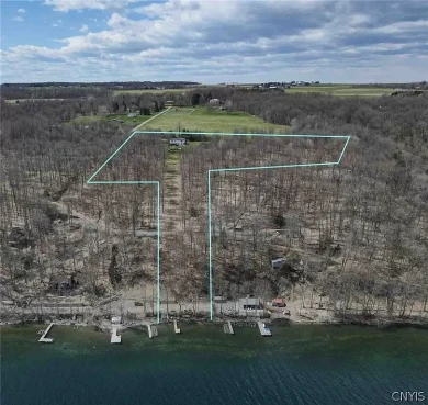 Owasco lakefront year round bi-level home on 7+ acres - Lake Home For Sale in Moravia, New York