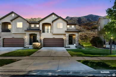 Utah Lake Townhome/Townhouse For Sale in Cedar Hills Utah