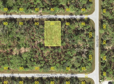 Port Charlotte Waterway Lakes Area Lot For Sale in Port Charlotte Florida