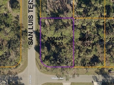 Northport Waterway Lakes and Canals Lot For Sale in North Port Florida