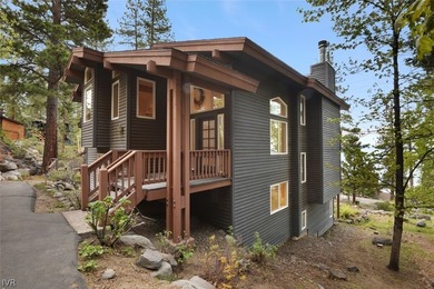 Perched above the sparkling waters of Lake Tahoe in the gated