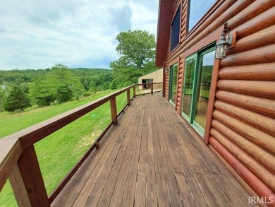Situated on a picturesque hill on over 9 acres near Patoka Lake - photo 6