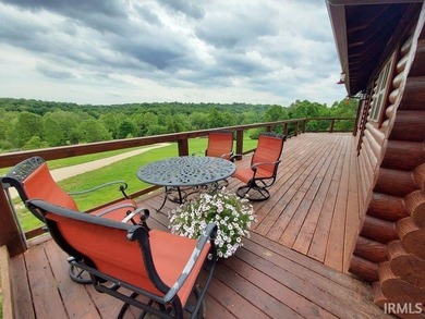 Situated on a picturesque hill on over 9 acres near Patoka Lake - photo 7