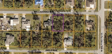 Northport Waterway Lakes and Canals Lot For Sale in North Port Florida