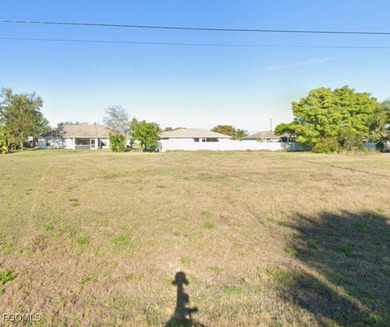Cape Coral Area Lot For Sale in Cape Coral Florida