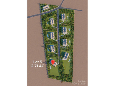 Cane Creek Lake Acreage For Sale in Waxhaw North Carolina