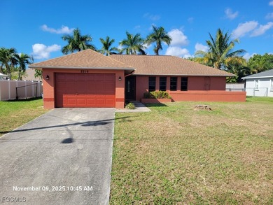 Cape Coral Area Home For Sale in Cape Coral Florida