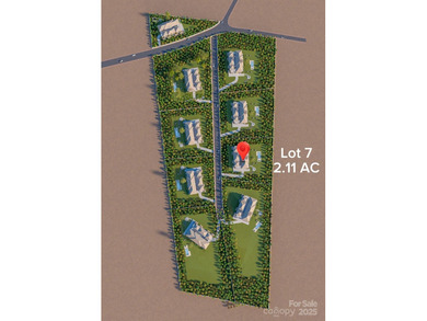 Cane Creek Lake Acreage For Sale in Waxhaw North Carolina