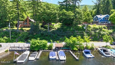 Charming log cottage overlooking Lake George with Lake George - photo 2