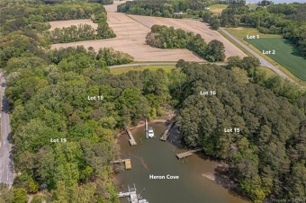 Chesapeake Bay - Little Wicomico River Lot For Sale in Ophelia Virginia