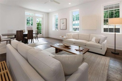 Bathed in natural light from its corner positioning, this