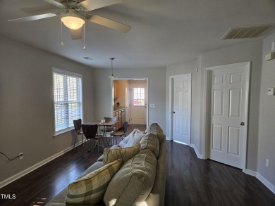 Great one level, end unit townhome in the heart of Wake Forest