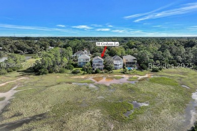 Exceptional marshfront home with breathtaking views. Built in