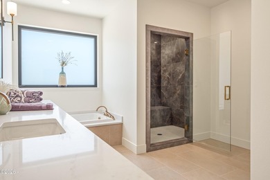 Just completed new construction, this modern residence blends - photo 22
