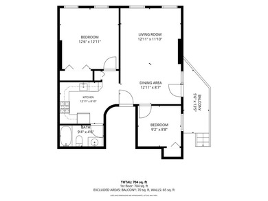 Contemporary 2 Bedroom 1 Bath apartment with private terrace and - photo 22
