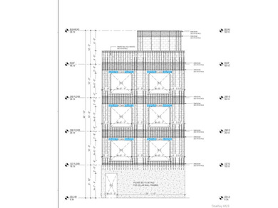 Approved plans included for a 3-story, 6-unit residential - photo 3