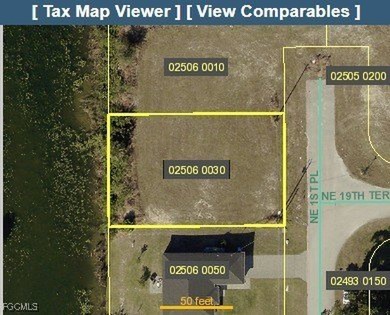 Cape Coral Lakes Area Lot For Sale in Cape Coral Florida