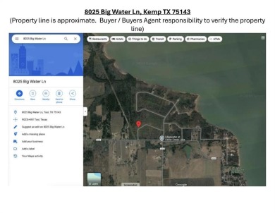 Cedar Creek Lake Lot For Sale in Kemp Texas