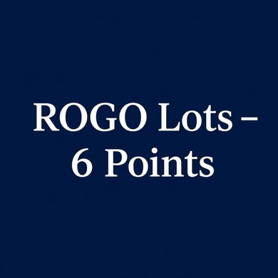 ROGO Lots - 6 Dedication Points. Three parcels eligible for - photo 1